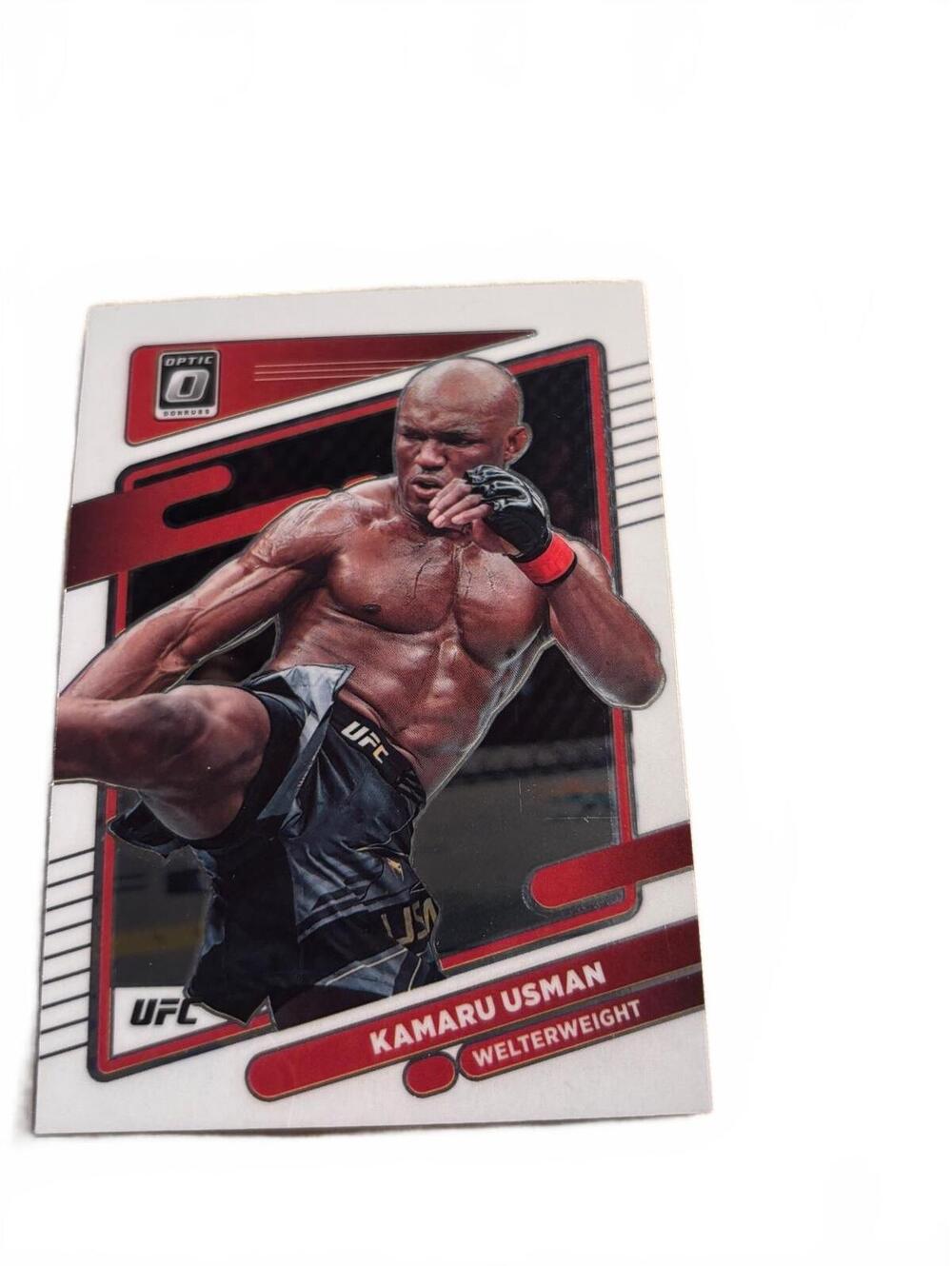 2022 Panini Donruss Optic UFC Kamaru Usman Welterweight #42